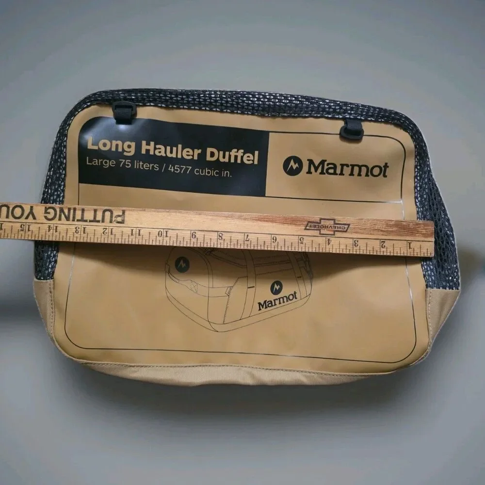 Marmot Long Hauler Travel Duffel Bag Large STORAGE BAG ONLY MESH NYLON NWT